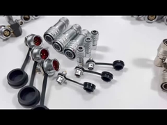 BEXKOM Круговые соединители для толкания и тяги Металлические конечные фитинги для кабелей IP50 IP68