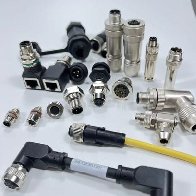 Хорошая цена Круговое защитное оборудование промышленное M5 M23 17 штифта женский соединитель водонепроницаемый онлайн
