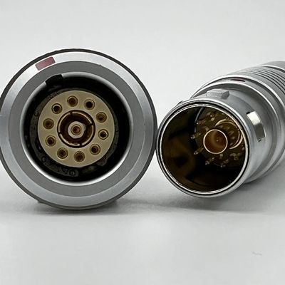 Хорошая цена Многоконтактные коаксиальные сигналы Круговые подталкивающие притягивающие соединители ЭМК защита онлайн