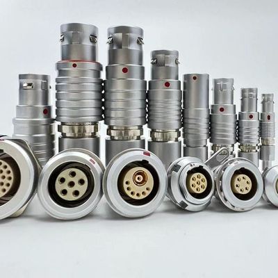 Хорошая цена Многократный 1 Коаксиальный M12 Круговой соединитель Пуш-Пул Круговой ЭМК Защита онлайн