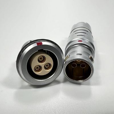 3 Коаксиальный толчок тянуть Круговые разъемы подключают PPS PEEK изолятор